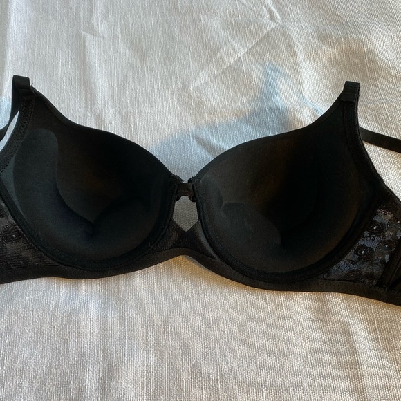 Donna L'Oren Black Underwire Padded Bra Size 36C - Picture 9 of 16